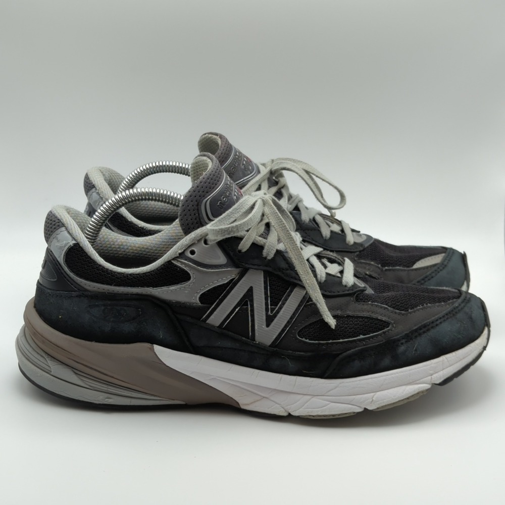 New Balance 990 Made In USA Shoes Mens Fits 10.5 Black Running Walking Sneakers